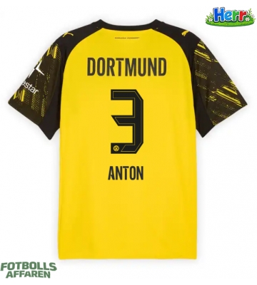Borussia Dortmund Waldemar Anton #3 Hemmatröja 2025-26 Kortärmad